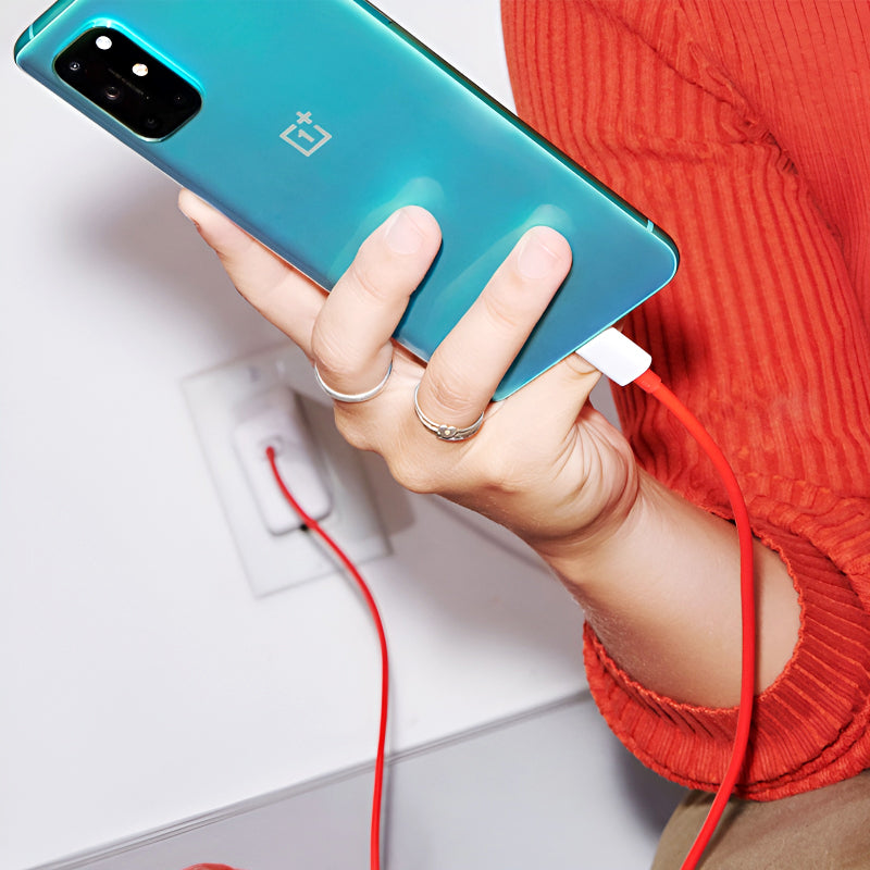 OnePlus 65W Warp Charge Power Adapter with Type-C to Type-C Fast Charging Cable (with box)