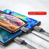 AZ-555 3-in-1 Fast Charging Cable – iPhone, Micro USB, Type-C (Random Color)