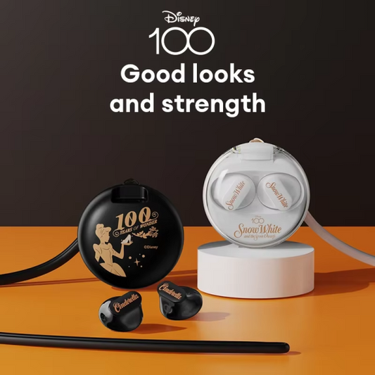 Disney 100 Anniversary QS-T1 Wireless Earbuds – Bluetooth 5.3, Limited Edition