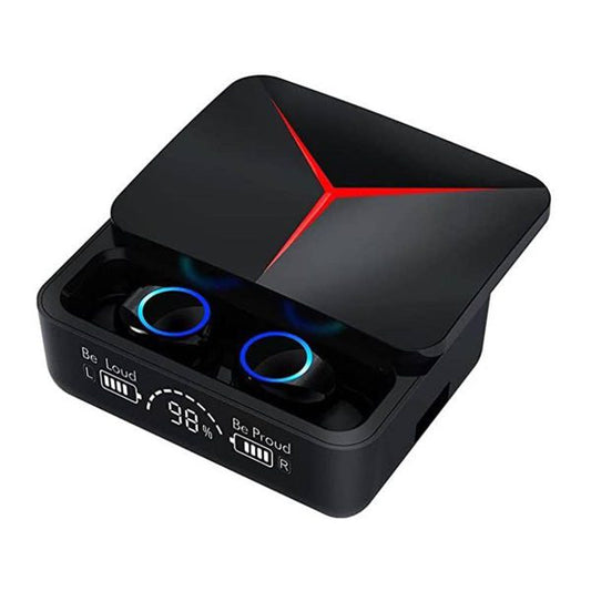 M90 Pro Tws Earphones True Wireless Earbuds Noise Cancelling  Bluetooth 5.2 Headphones Touch Control Earphones Led Display Headset 9d Hifi Quailty