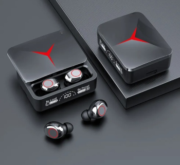 M90 Pro Tws Earphones True Wireless Earbuds Noise Cancelling  Bluetooth 5.2 Headphones Touch Control Earphones Led Display Headset 9d Hifi Quailty