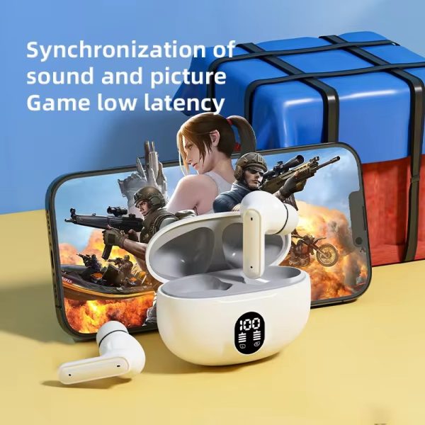 Stereo 895B Wireless Bluetooth Earbuds – Pro Display, High Bass, Touch Control