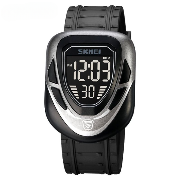 Skmei 1833 Men's Digital Sports Watch – Waterproof with LED & Multi-Time Display