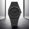 Full Black Aura Quartz Watch (With Random Box)