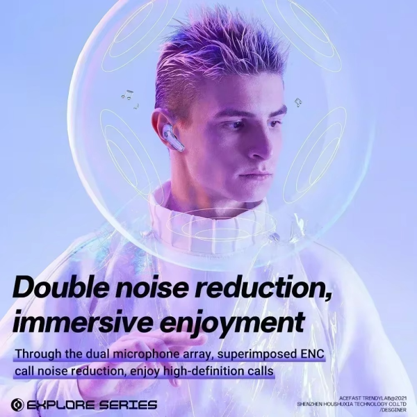 Air39 Wireless Earbuds – HD Sound, Touch Control, Long Battery with Charging Case
