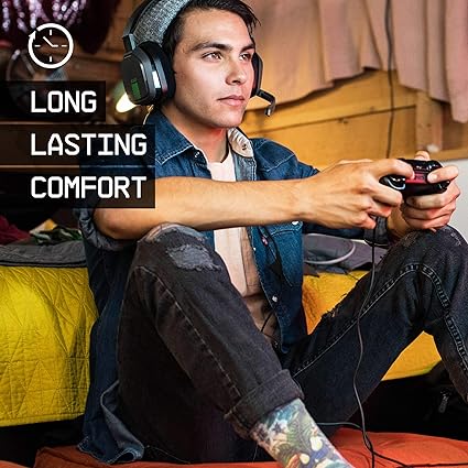 Astro Gaming A10 Wired Headset – Over-Ear Gaming Headphones with Mic