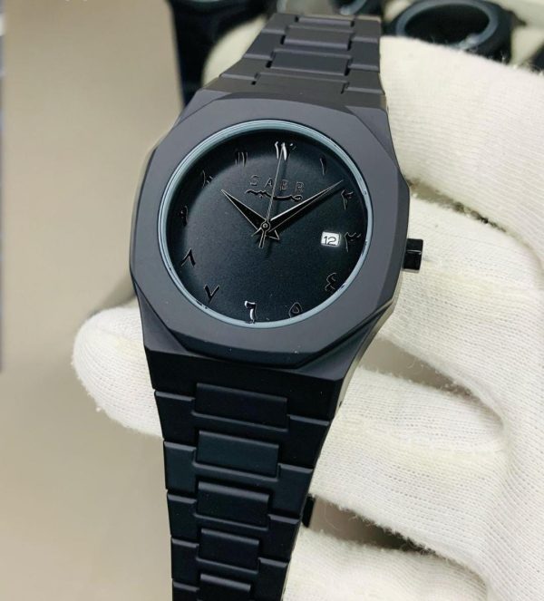 Full Black Aura Quartz Watch (With Random Box)