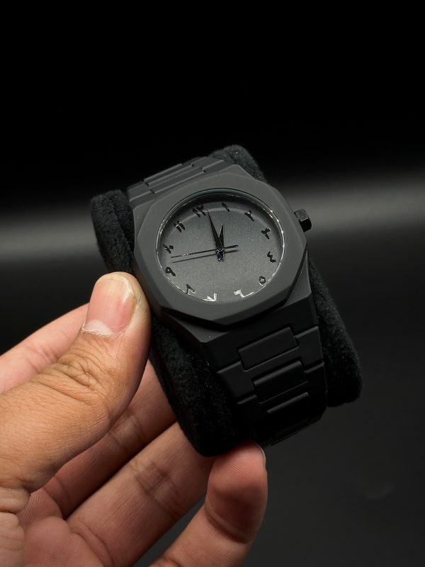 Full Black Aura Quartz Watch (With Random Box)