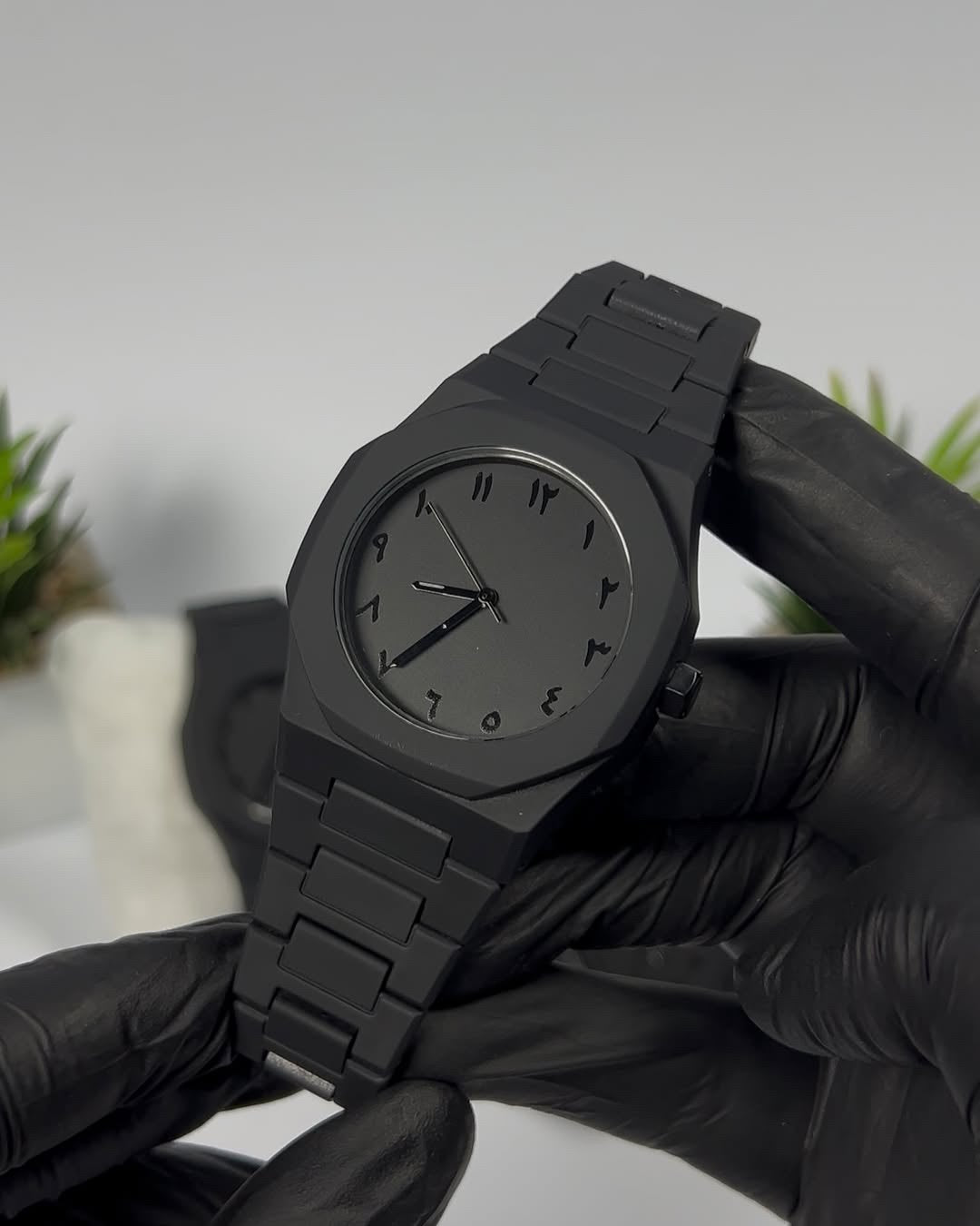 Full Black Aura Quartz Watch (With Random Box)