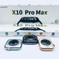 X10 Pro Max Smart Watch 2025 – Ultra Slim with Bluetooth Calling & Fitness Tracking